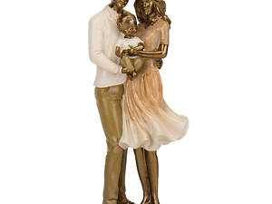 Статуетка Lefard Сімейна пара з дитиною 24х9х10 см 12007-257