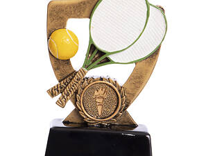 Статуетка нагородна спортивна Великий теніс C-1231-C FDSO Золота (33508206)