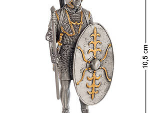 Статуетка олов'яна Veronese Середньовічний воїн 10,5 см 1903556 мініатюра