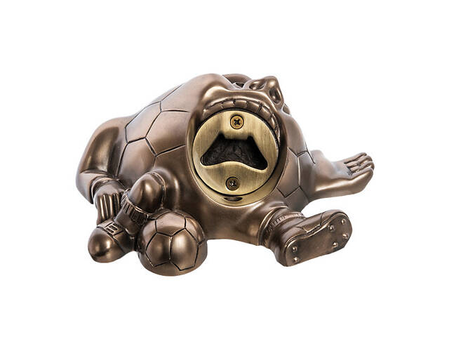 Статуетка відкривачка для пляшок Футбольний м'яч 14 см Veronese AL45476 - Фото 3
