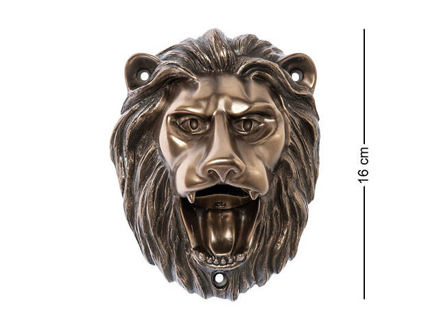 Статуетка відкривачка для пляшок Лев 16 см Veronese AL46351 - Фото 1