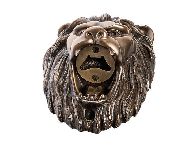 Статуетка відкривачка для пляшок Лев 16 см Veronese AL46351 - Фото 4