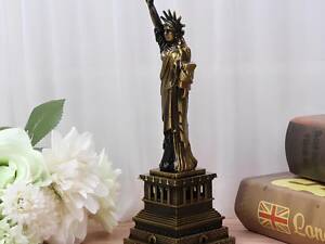 Статуэтка Статуя Свободы RESTEQ 30 см, Металлическая скульптура Статуя Свободы, Сувенир Statue of Liberty