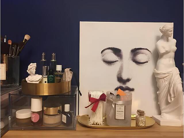 Статуетка Венера Мілоська RESTEQ, Фігурка для інтер'єру Афродіта з острова Мілос 9x9x29 см - Фото 3