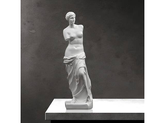 Статуетка Венера Мілоська RESTEQ, Фігурка для інтер'єру Афродіта з острова Мілос 9x9x29 см - Фото 6