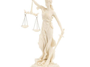 Статуэтка Veronese Богиня правосудия Фемида 30,5х8 см 71832AA