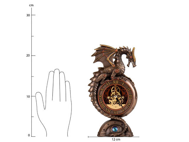 Статуетка Veronese Око Дракона 23х12х9 см фігурка в подарунковій коробці 177279 - Фото 7