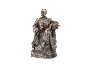 Статуетка Veronese Петр Ілліч Чайковський 22 см фігурка полістоун із бронзовим покриттям 75643