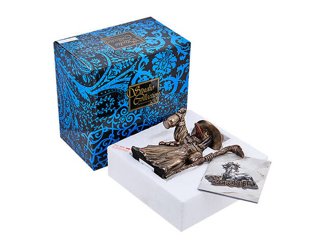 Статуетка Veronese в стилі Фентезі Чумний лікар 14 см 1907248 полістоун покритий бронзою - Фото 3