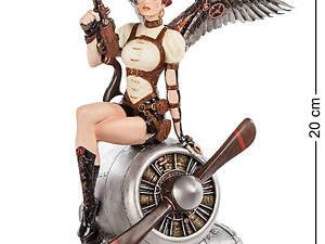 Статуэтка Veronese в стиле Стимпанк Девушка 20х18 см 1903744 полистоун