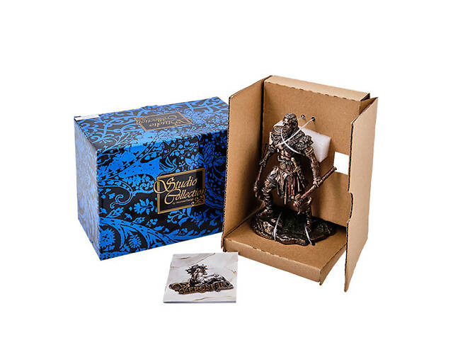 Статуэтка Veronese Викинг 16х10х7 см фигурка покрытая бронзовым напылением 1907191 - Фото 4