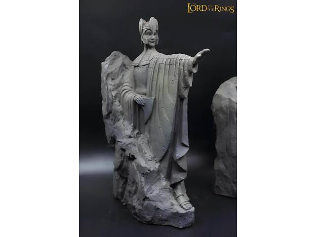 Статуетки Ворота королів Аргонат RESTEQ — Ісільдур і Анаріон, набір 2 фігурки, 15 см, Володар перснів, колекційна скульптура. - Фото 2