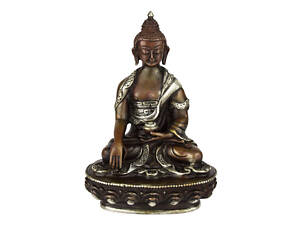 Статуя Будди Шакьямуні HandiCraft посеребрення 10 см (26339)