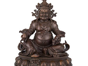 Статуя HandiCraft Дзамбалы Технология вакуумной заливки металла Бронза 15 см (23477)
