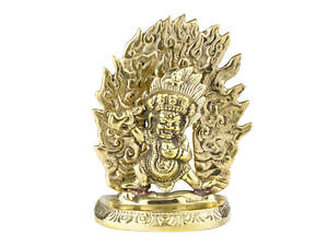 Статуя HandiCraft Махакали тиб. Бернаг Чен Бронза Непал 9 см (26760)