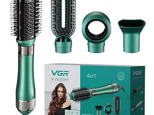 Стайлер-фен для укладання волос VGR V-493 (Бірюзовий)