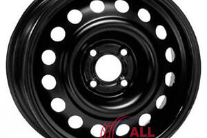 Steel Trebl 53A49A 5.5x14 4x100 ET49 DIA56.6 Black