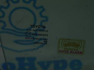 Стекло двери перед прав Toyota Highlander 14- 6,8101E+65