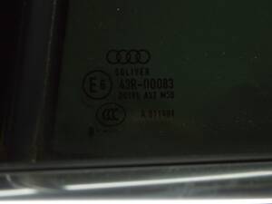 Скло дверей зад лев Audi A8 D4 10-17 (01) Long 4H4845025D