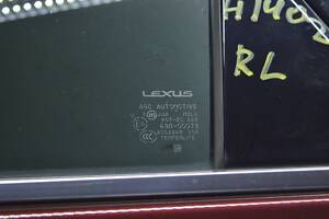 Стекло двери зад лев Lexus RX350 RX450h 10-15 (02) 68104-48130