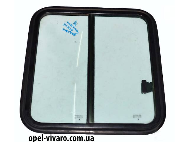 Скло дверей задньої правої подвійна кабіна Opel Movano 3 2010-4403881 9111881