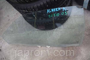 Стекло передней двери левой Nissan Almera N15 1995-2000г.в. 3ДВ хетчбек