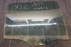 Скло задніх правих дверей Skoda Fabia 1 (99-07 р.) Хетчбек