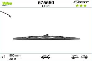 Стеклоочиститель BMW Z1 / BMW 3 (E36) / CITROEN C35 / BMW Z3 (E36) 1973-2018 г.