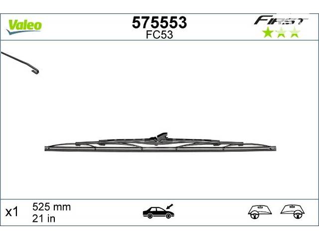 Стеклоочиститель JAGUAR XJ / BMW 3 (E36) / BMW Z3 (E36) 1968-2017 г.