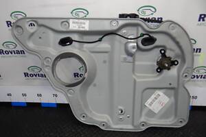 Стеклоподъемник механический двери задней левой (Мінівен) Volkswagen TOURAN 1 2003-2015 (Фольксваген Туран 1), БУ-250362
