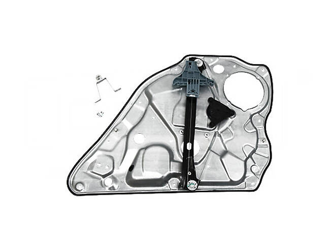 Стеклоподъемник задний левый без моторчика с рамкой VW Polo (02-10) (Тайвань/Китай). 6Q4839461C