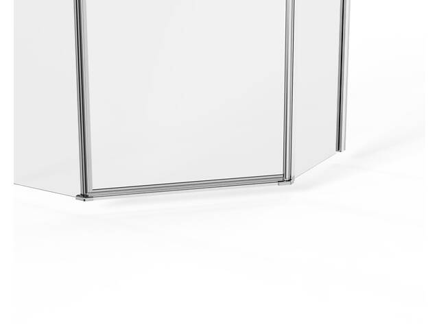 Скляна душова кабіна AVKO Glass RDD21C 90x90x190 Chrome - Фото 6