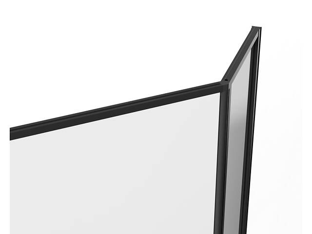 Скляна душова кабіна AVKO Glass RDD21C 90x90x190 Black - Фото 8