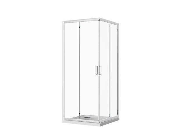 Скляна душова кабіна AVKO Glass RDR06 190х90х90 Chrome - Фото 1