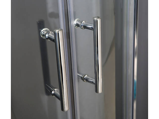 Скляна душова кабіна AVKO Glass RDR06 190х90х90 Chrome - Фото 6