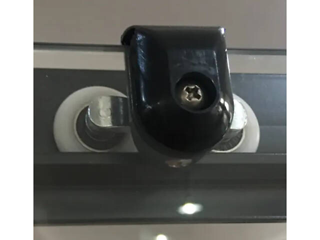 Скляна душова кабіна AVKO Glass RDS06, 90х90х190 Black - Фото 6