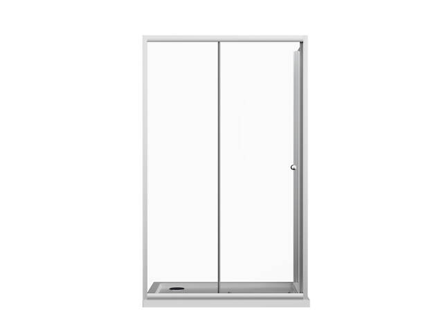 Скляна душова кабіна AVKO Glass RDY06, 80х120х190 Chrome - Фото 2