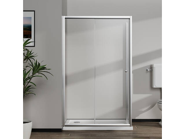 Скляна душова кабіна AVKO Glass RDY06, 80х120х190 Chrome - Фото 4