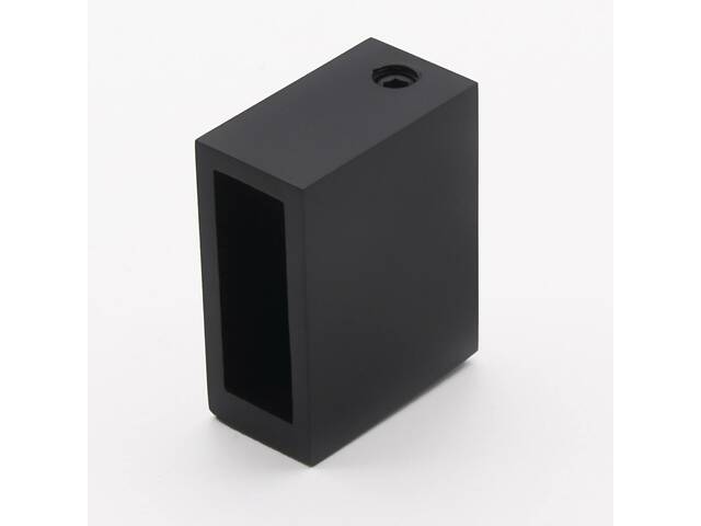 Стеклянная душевая перегородка Alfa-Glass 2000х600мм стекло графит интим зона цвет фурнитуры Black Черная матовая (model - Фото 4