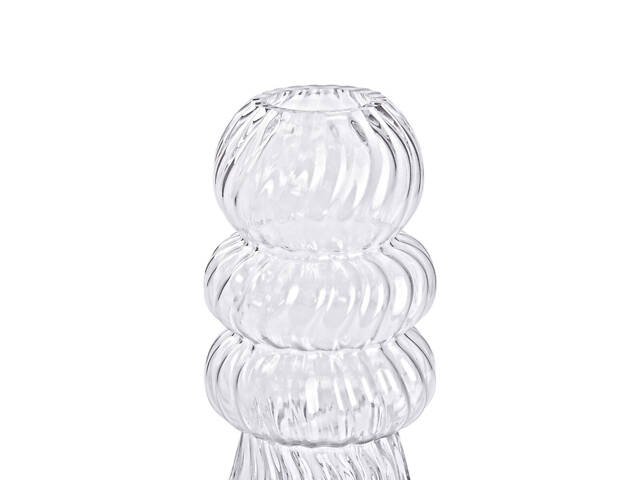 Стеклянная ваза 24,5 см - Фото 2
