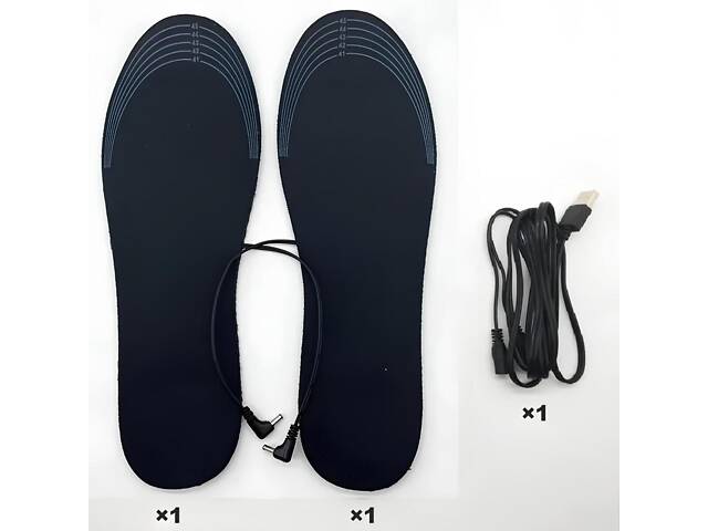 Устілки з підігрівом 25 см. Устілки з підігрівом (розмір 35-40). Устілки із підігрівом від зовнішнього акумулятора - Фото 2