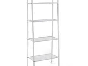 Стелаж-етажерка чотириярусний з металу білий 60*35*148см SW-00002104