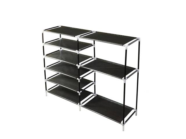 Стеллаж этажерка для обуви в прихожую, открытый шкаф органайзер для хранения обуви - Фото 1