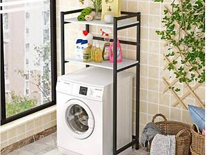 Стелаж над пральною машиною 'Зномо' венге-зефір