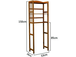 Стелаж над унітазом 'Акаба' мускат