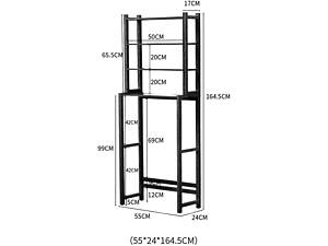 Стелаж над унітазом 'Талабей' венге