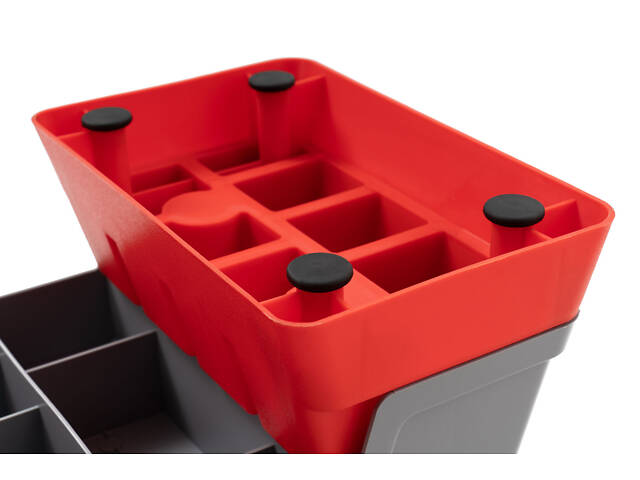 Степ платформа Hop-Sport HS-PP020AS сіро-червона - Фото 4