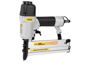 Степлер пневматический MASTERTOOL 2 в 1 скоба, гвоздь, 4,0 - 7,0 Вar (81-6002)