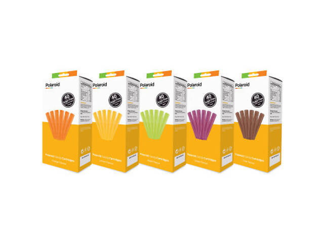 Стрижень для 3D-ручки Polaroid Candy pen, яблуко, зелений (40 шт) (PL-2508-00) - Фото 8