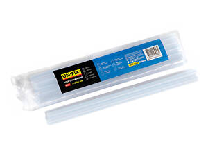 Стрижень клейовий Unifix 7 x 200мм прозорий (6шт) пакет (951450)